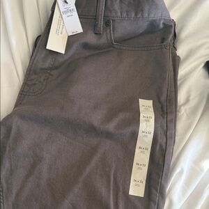 Banana Republic Men's Charcoal Chinos